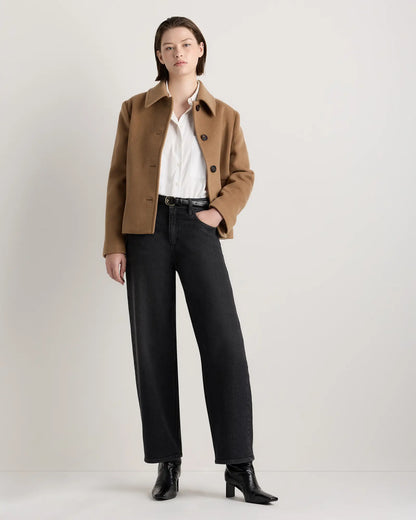 Wool Cashmere Short Coat - US 2309
