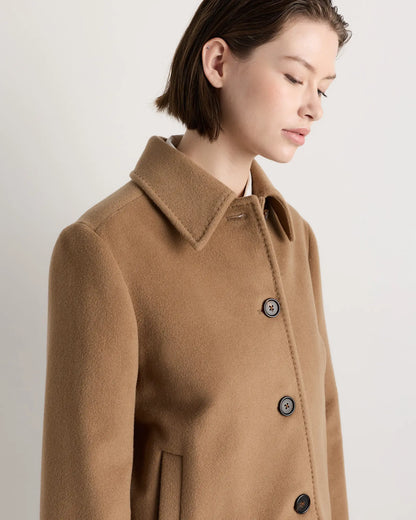 Wool Cashmere Short Coat - US 2309