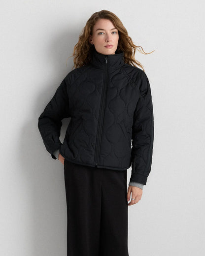 Featherless Quilted Packable Puffer Jacket - US 9214