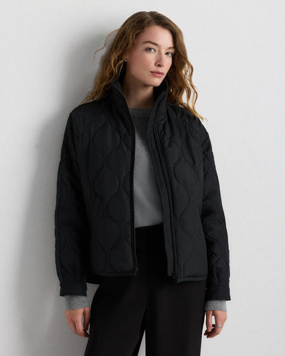 Featherless Quilted Packable Puffer Jacket - US 9214