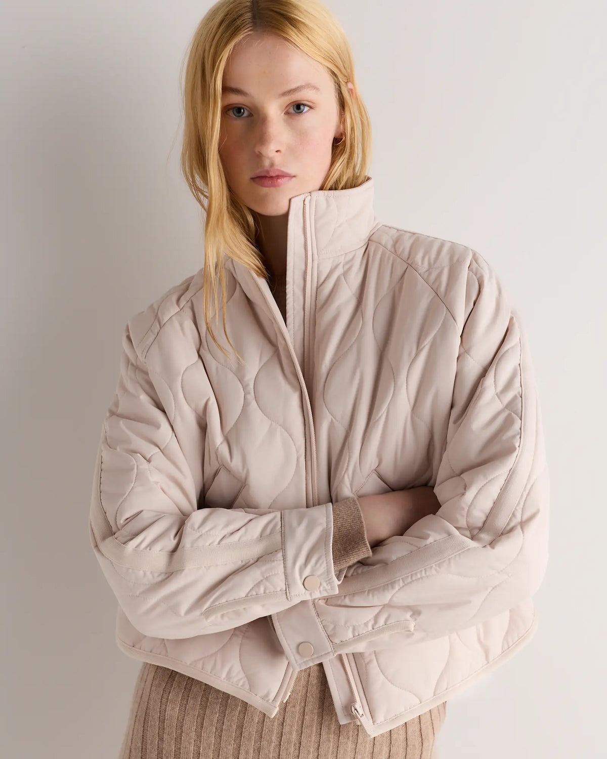 Featherless Quilted Packable Puffer Jacket - US 7644