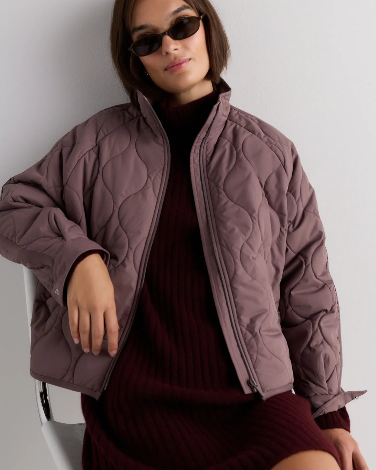 Featherless Quilted Packable Puffer Jacket - US 1628