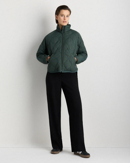 Featherless Quilted Packable Puffer Jacket - US 3733