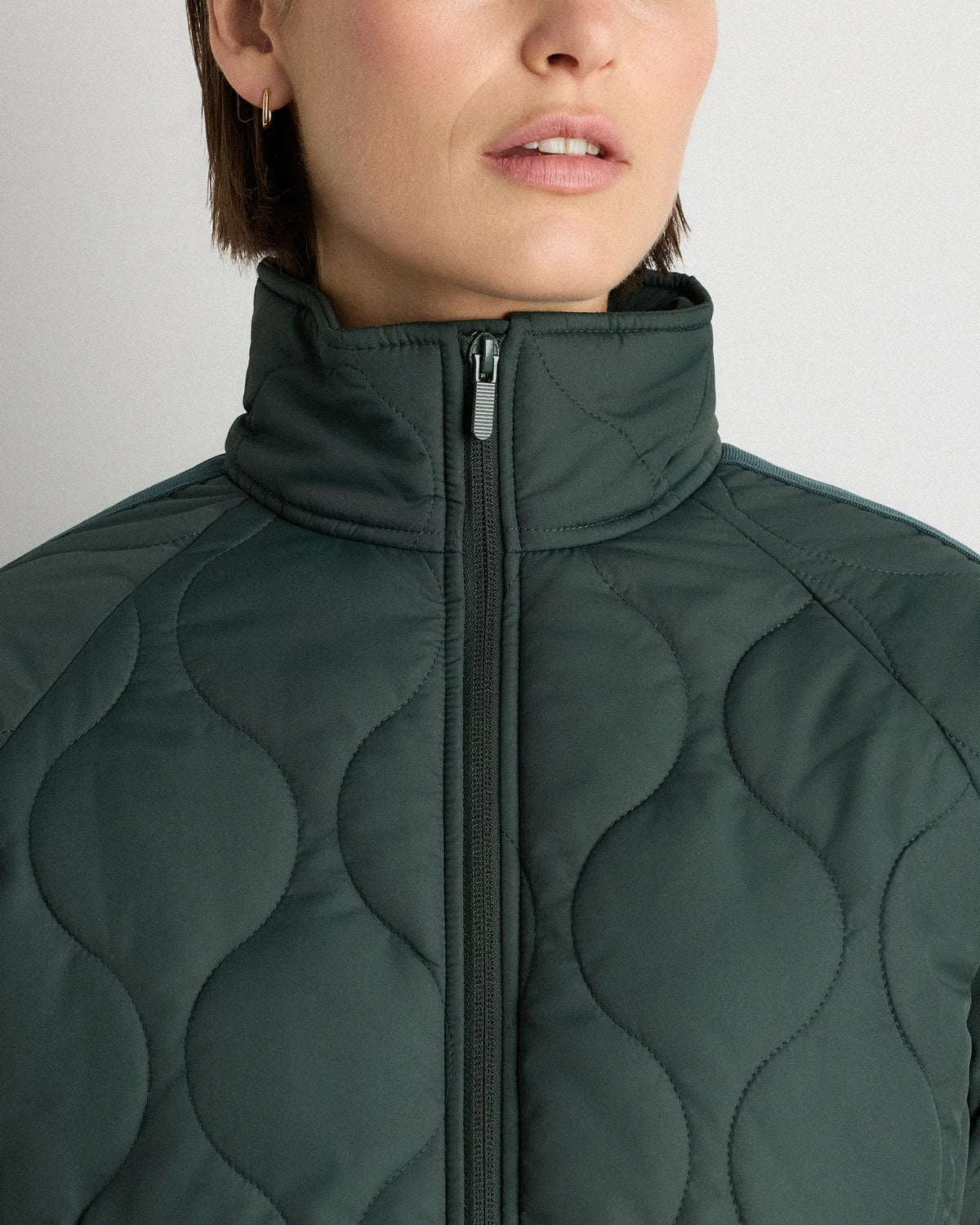 Featherless Quilted Packable Puffer Jacket - US 3733