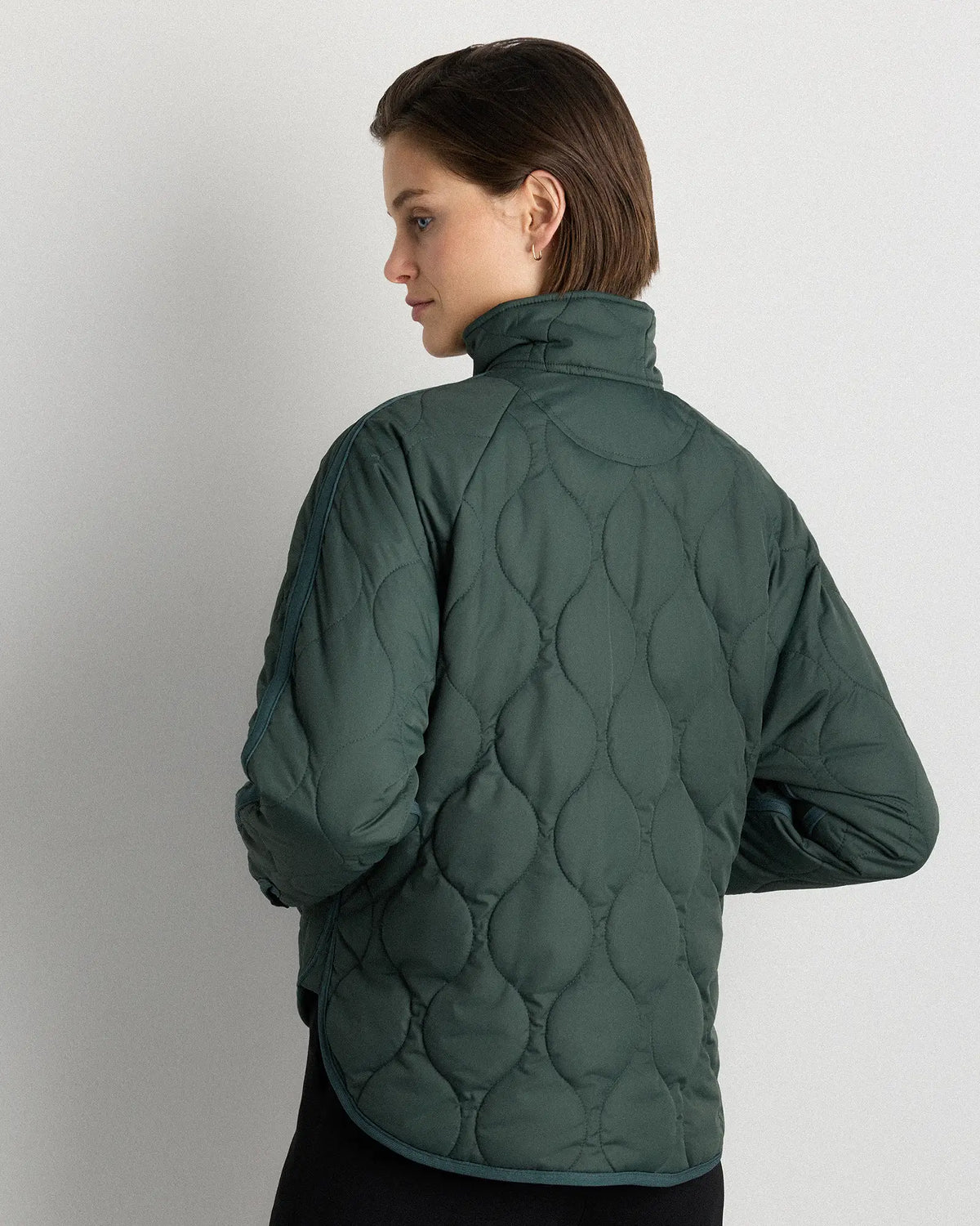 Featherless Quilted Packable Puffer Jacket - US 3733