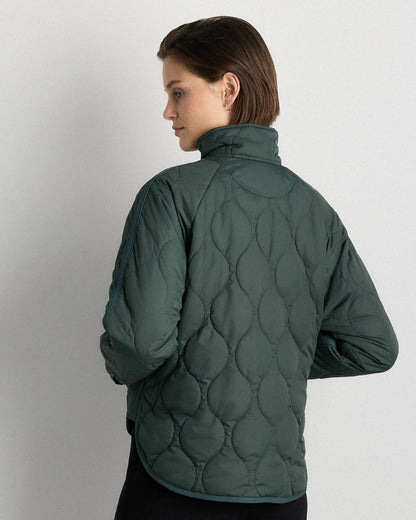 Featherless Quilted Packable Puffer Jacket - US 3733