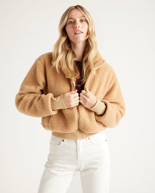 Hooded Sherpa Jacket - US 4973