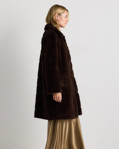 Faux Fur Long Coat - US 1911