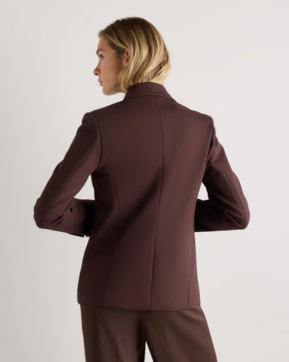 Ultra-Stretch Ponte Single-Breasted Blazer - US 2497