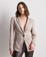 Stretch Crepe Cinched Waist Blazer - US 5484