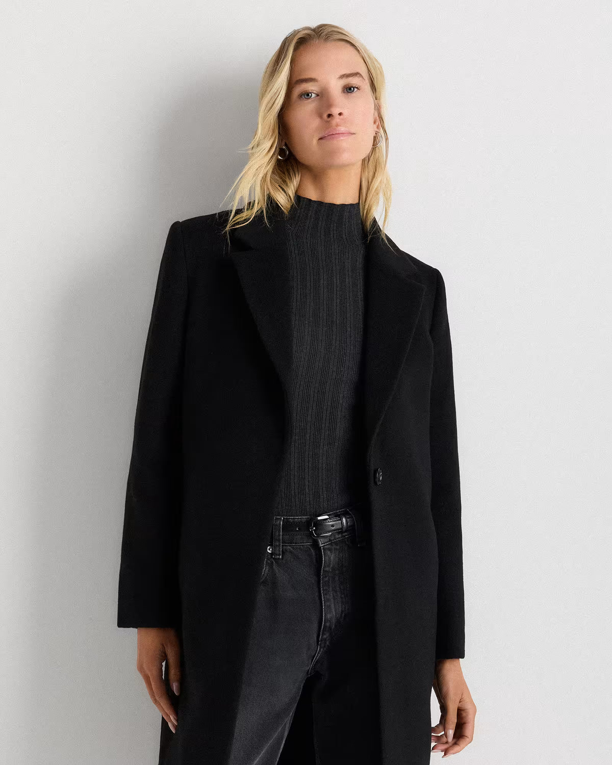 Wool Cashmere Blazer Coat - US 5138