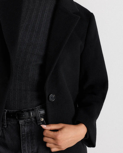 Wool Cashmere Blazer Coat - US 5138