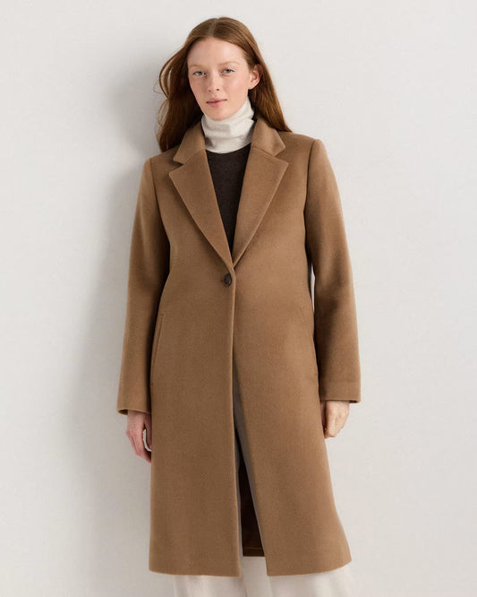 Wool Cashmere Blazer Coat - US 7385
