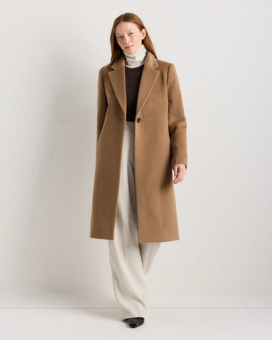 Wool Cashmere Blazer Coat - US 7385
