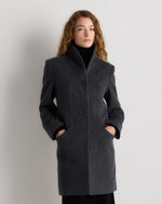 Wool Cashmere Cocoon Coat - US 0165