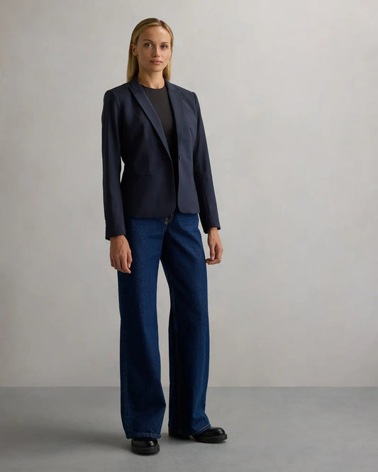 Italian Wool Tailored Blazer - US 0036