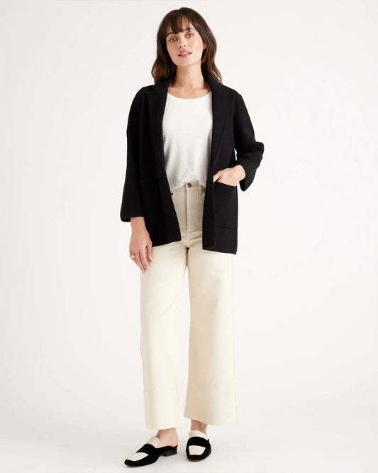 100% Organic Cotton Knit Blazer - US 1097