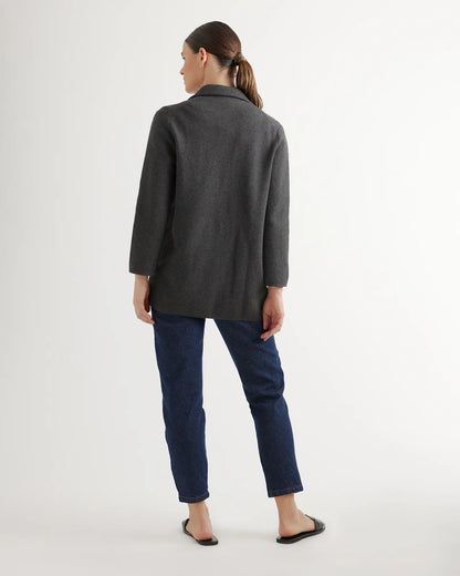 100% Organic Cotton Knit Blazer - US 8434