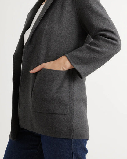 100% Organic Cotton Knit Blazer - US 8434