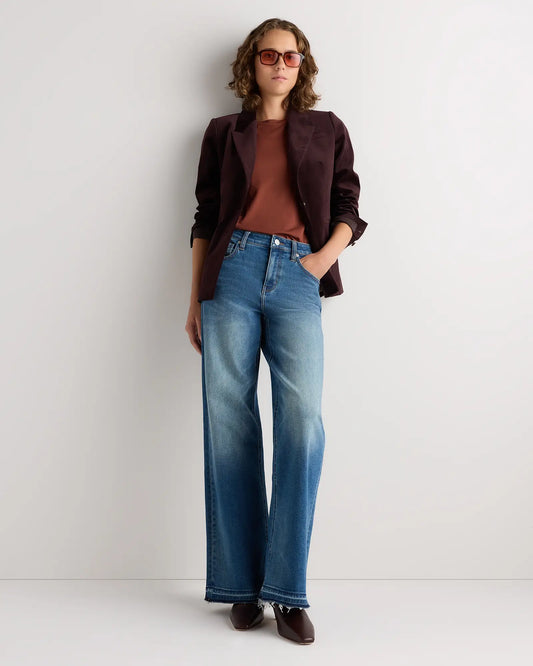 Stretch Velvet Structured Blazer - US 9090