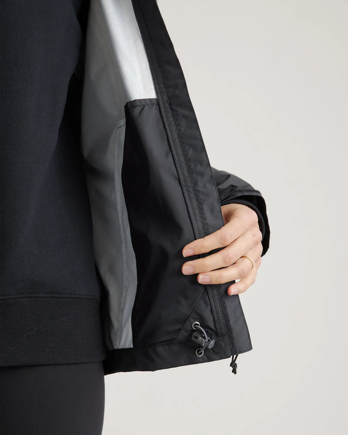 Weather Proof Short Rain Shell Jacket - US 5209