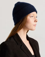 Mongolian Cashmere Ribbed Beanie - US 0500