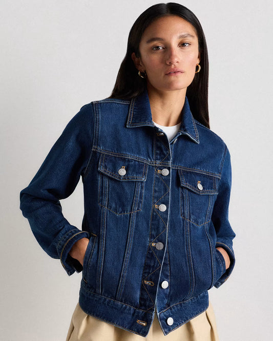 100% Organic Cotton Denim Jacket - US 7305