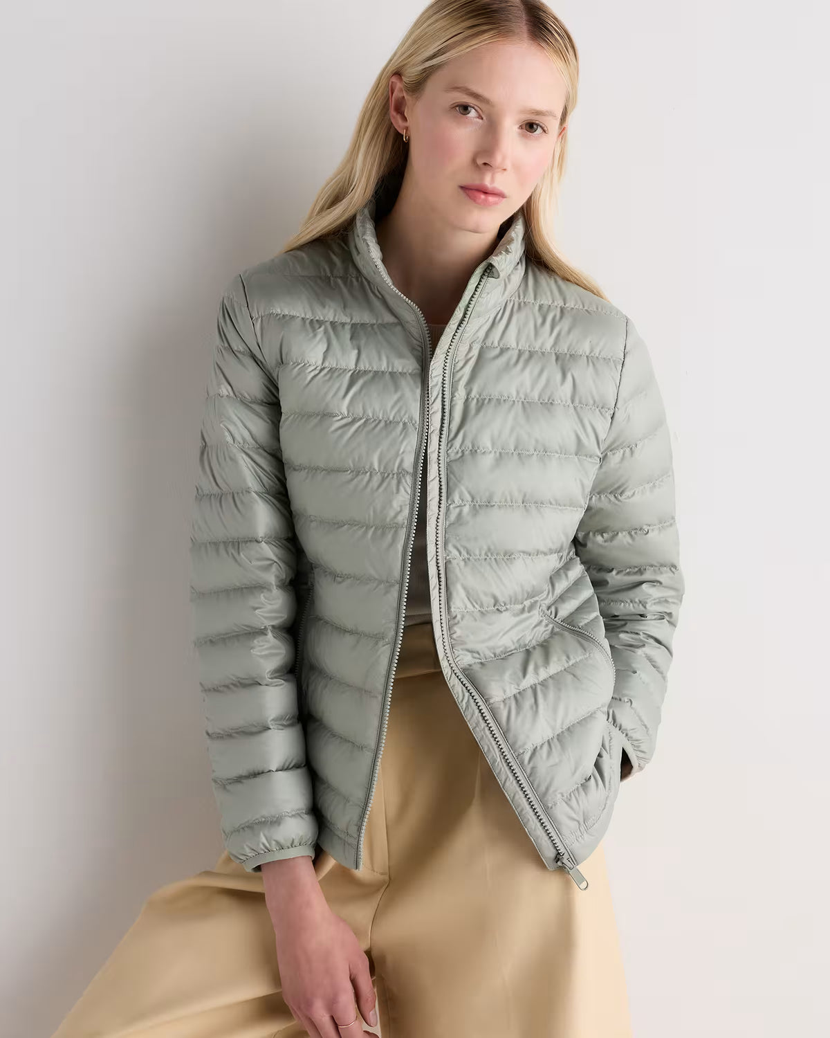Lightweight Down Packable Puffer Jacket - US 7993