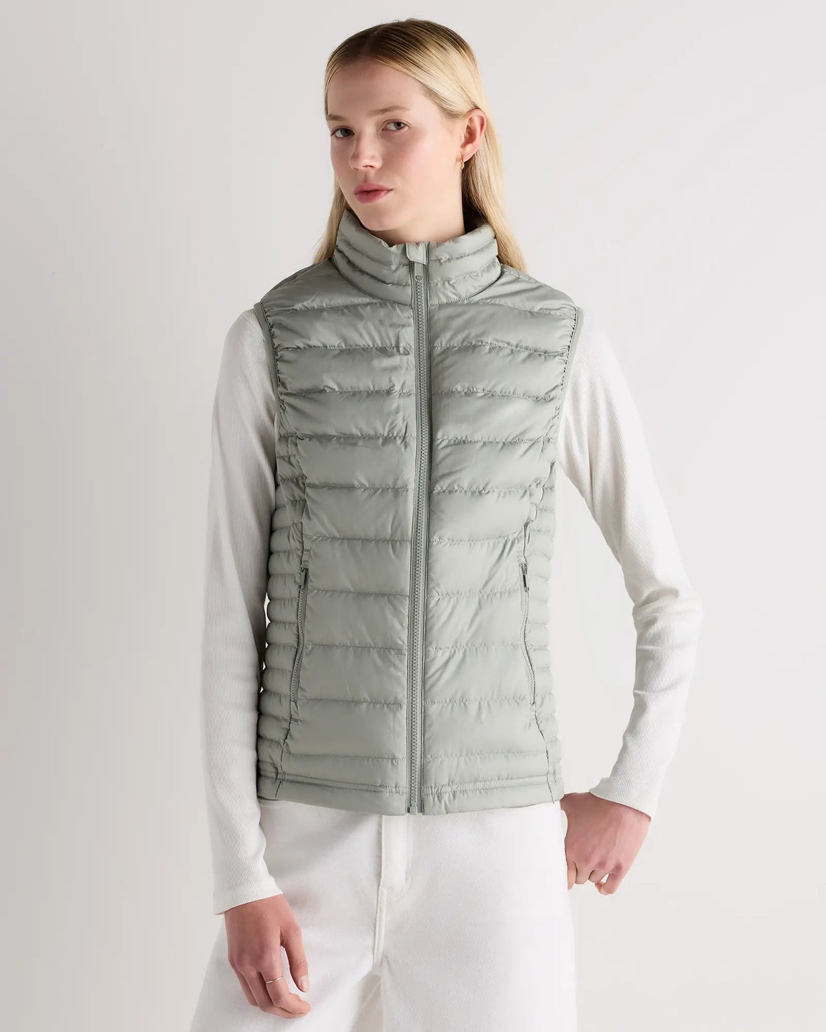 Lightweight Down Packable Puffer Vest - US 8375