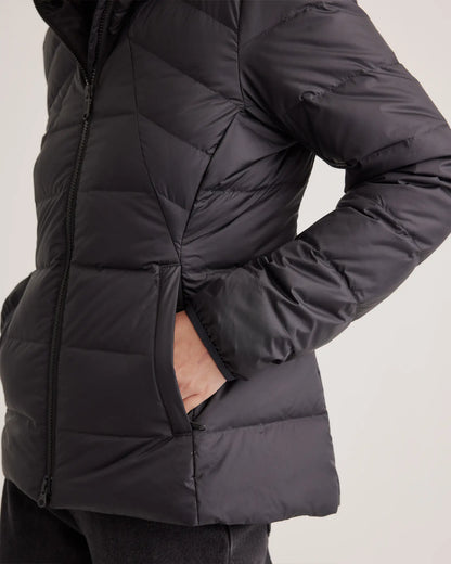 Lightweight Down Packable Puffer Hooded Jacket - US 0238