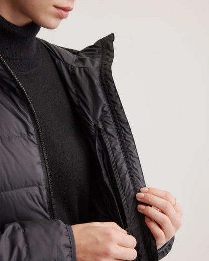 Lightweight Down Packable Puffer Hooded Jacket - US 0238