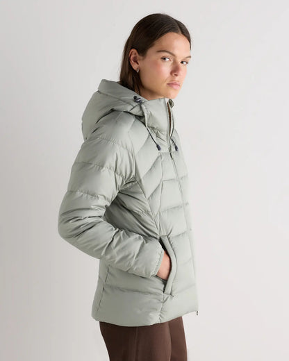 Lightweight Down Packable Puffer Hooded Jacket - US 8333