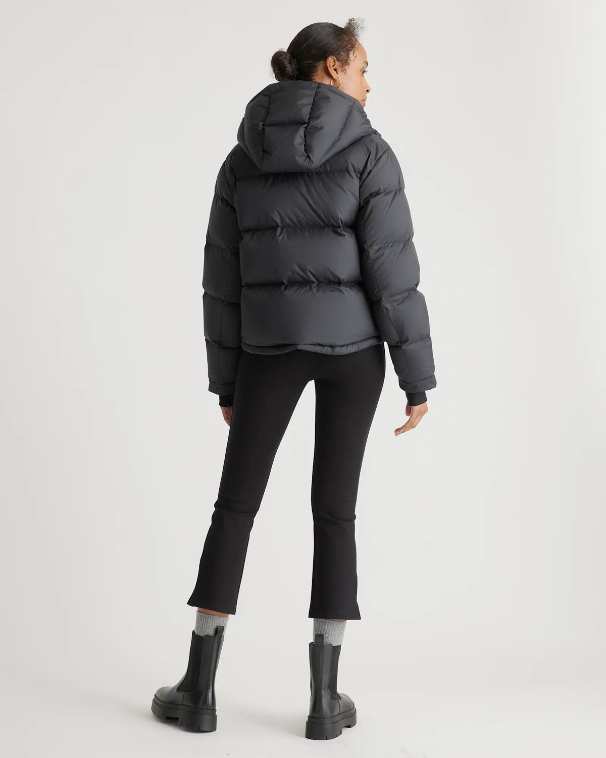 Responsible Down Cropped Puffer Jacket - US 3868