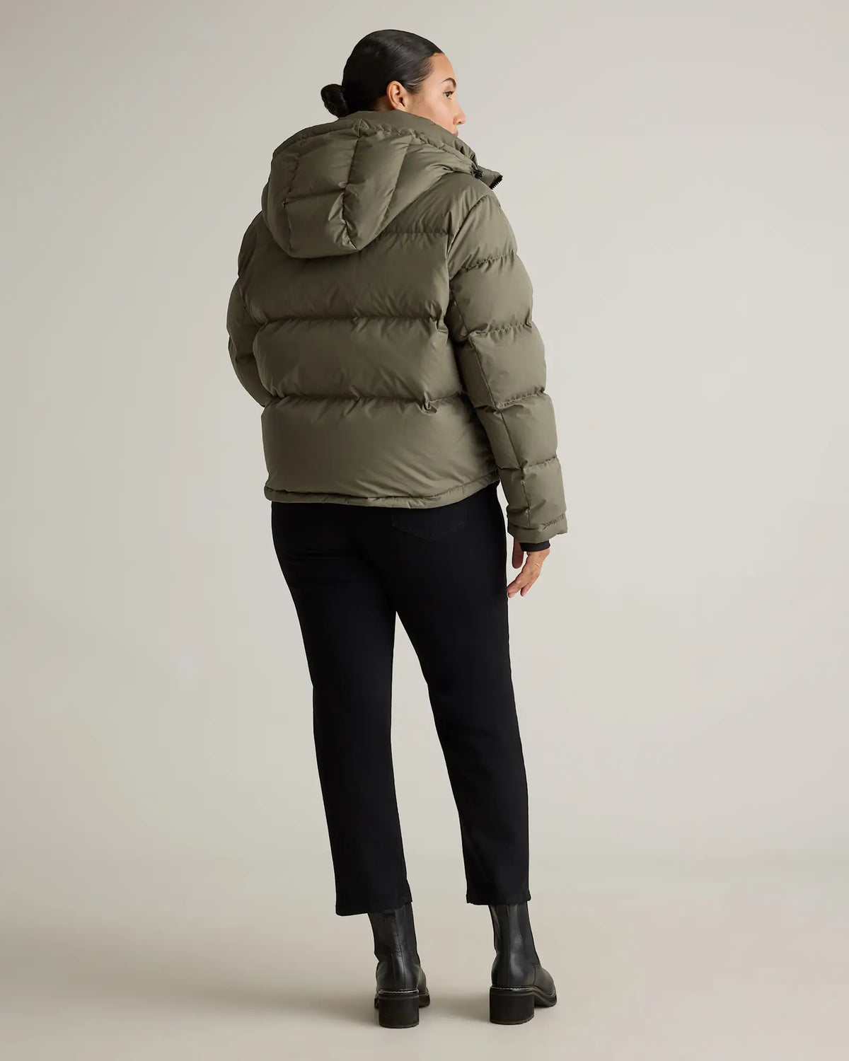 Responsible Down Cropped Puffer Jacket - US 2007