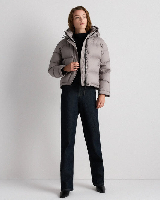 Responsible Down Cropped Puffer Jacket - US 0783