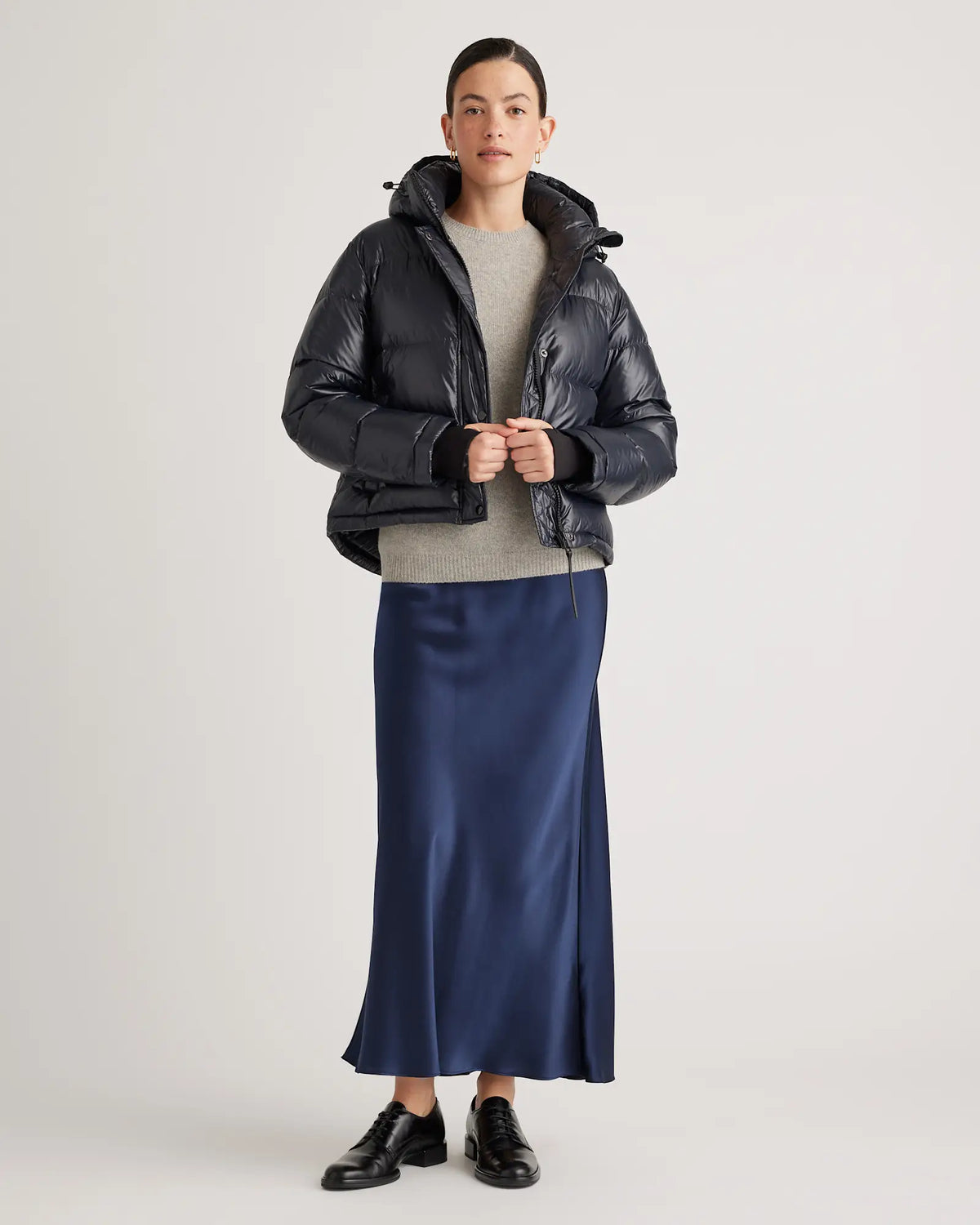 Responsible Down Cropped Puffer Jacket - US 4378