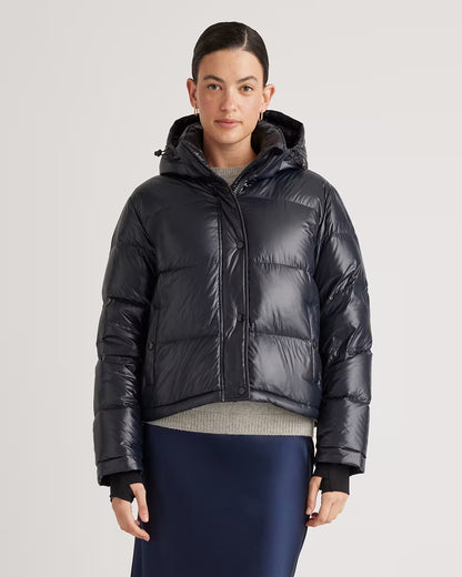 Responsible Down Cropped Puffer Jacket - US 4378