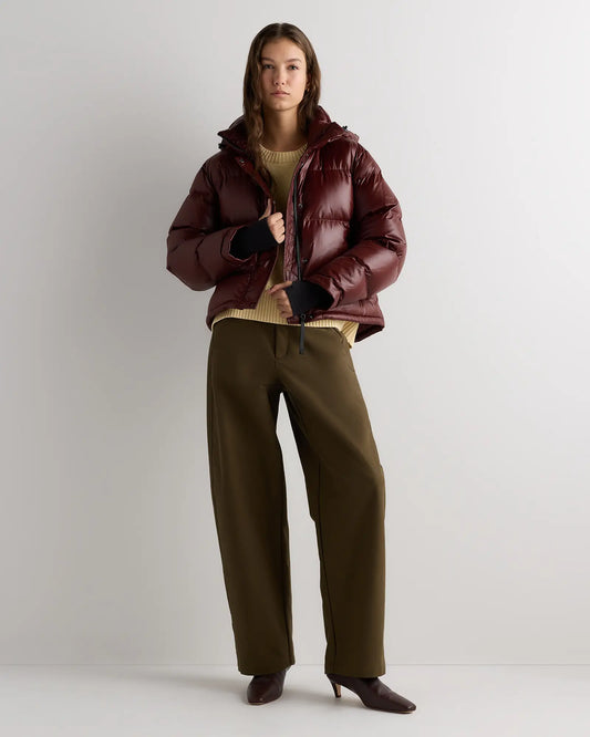 Responsible Down Cropped Puffer Jacket - US 1108