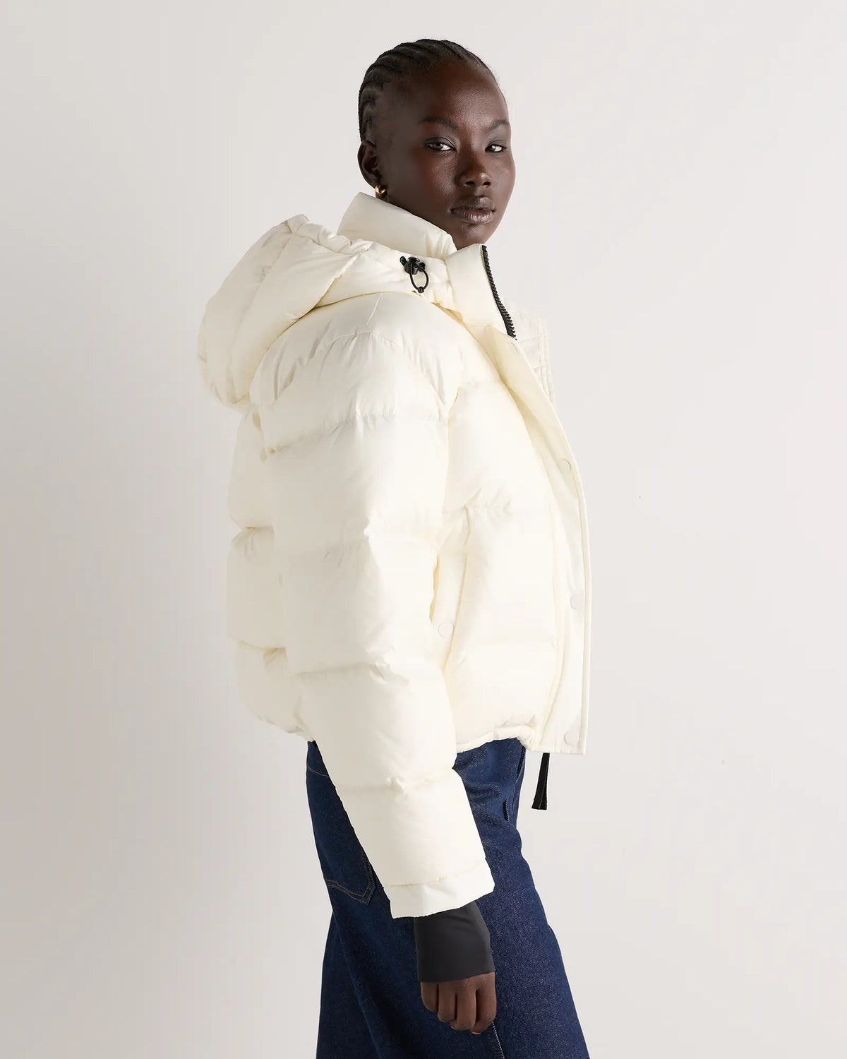 Responsible Down Cropped Puffer Jacket - US 9322