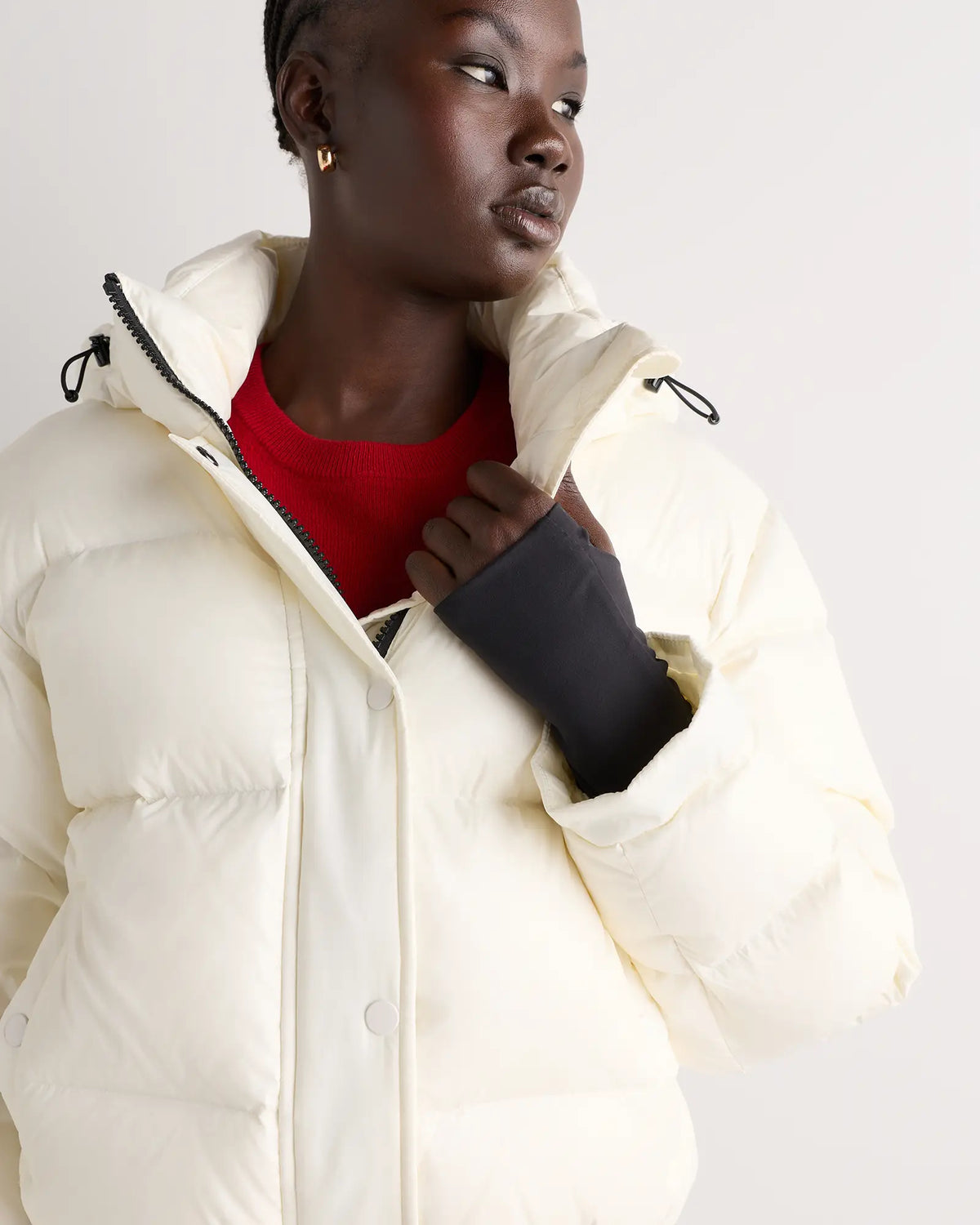 Responsible Down Cropped Puffer Jacket - US 9322