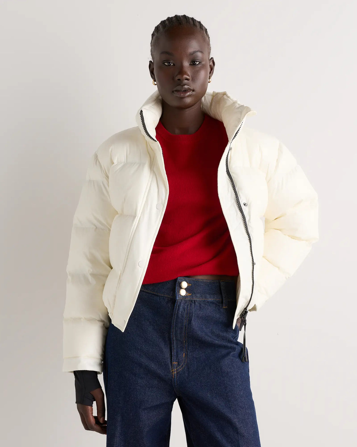 Responsible Down Cropped Puffer Jacket - US 9322