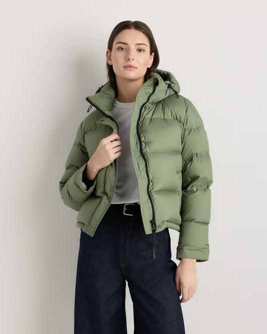 Responsible Down Cropped Puffer Jacket - US 2053