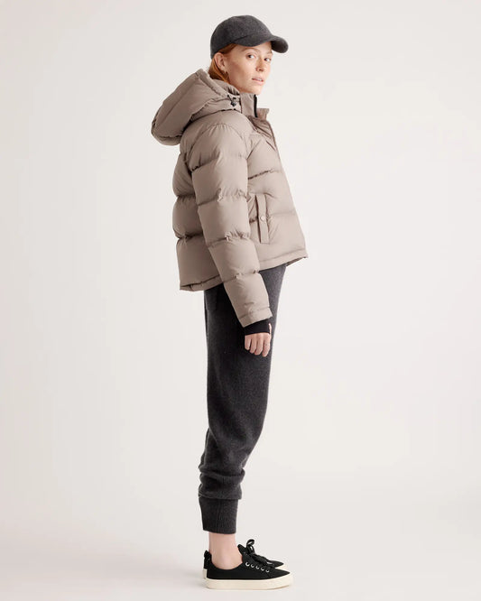 Responsible Down Cropped Puffer Jacket - US 4129
