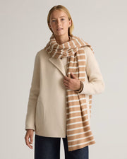 Camel/Ivory Stripe