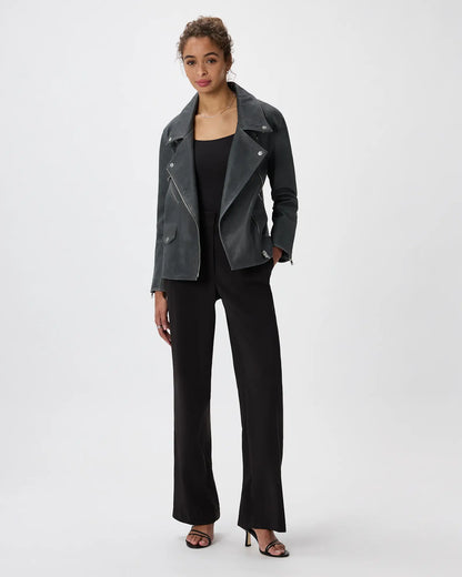 100% Leather Oversized Biker Jacket - US 1029