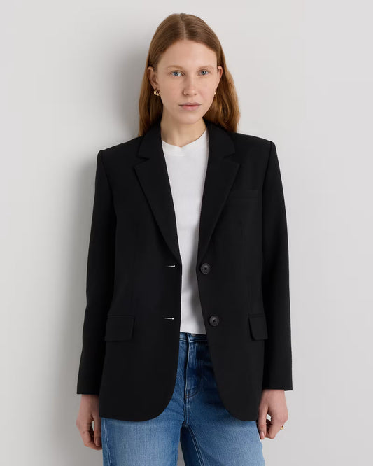 Italian Wool Oversized Blazer - US 3006