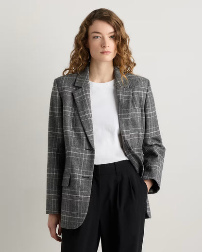 Italian Wool Oversized Blazer - US 1429