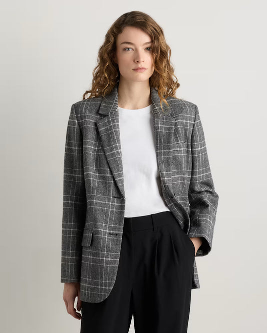Italian Wool Oversized Blazer - US 1429