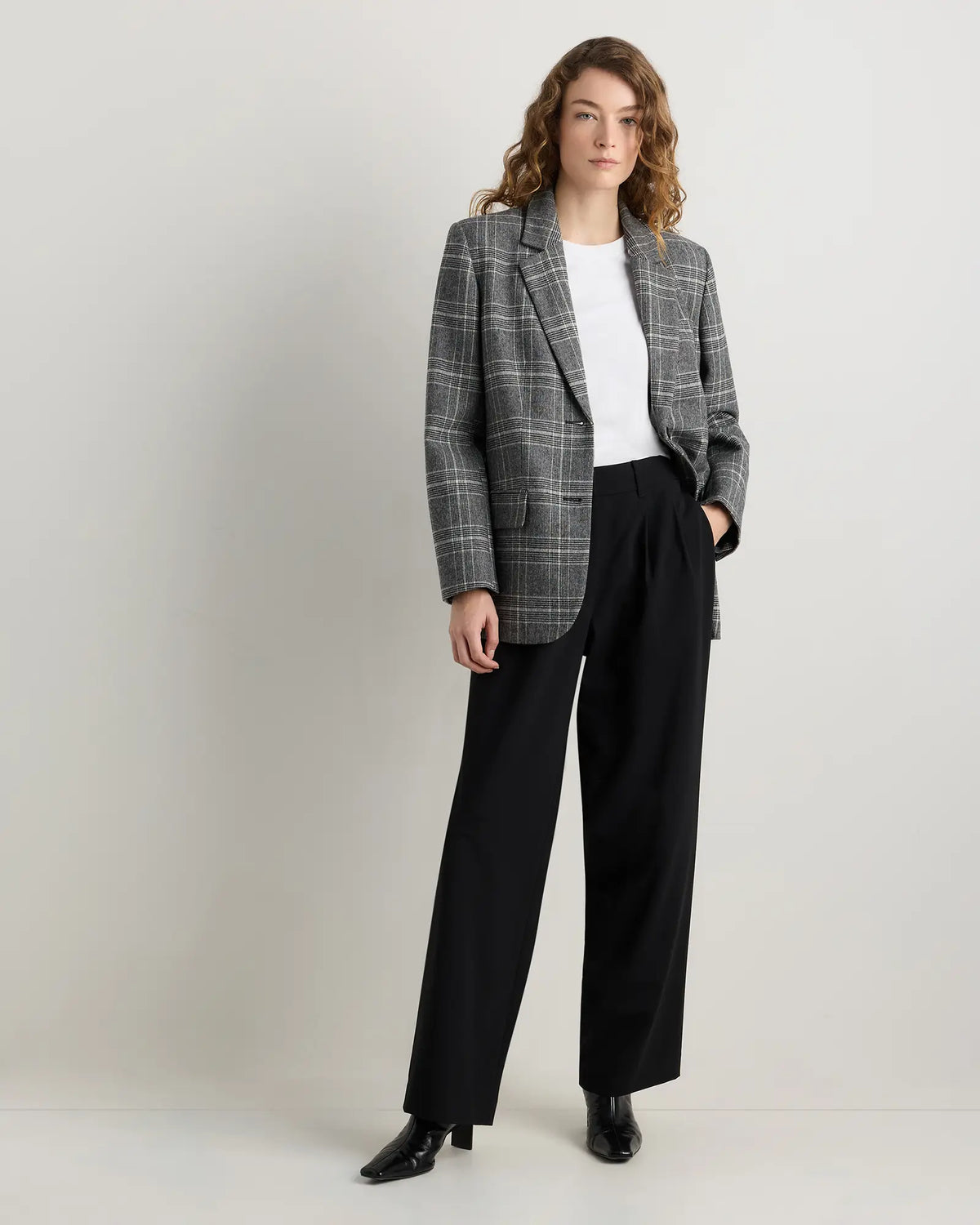 Italian Wool Oversized Blazer - US 1429