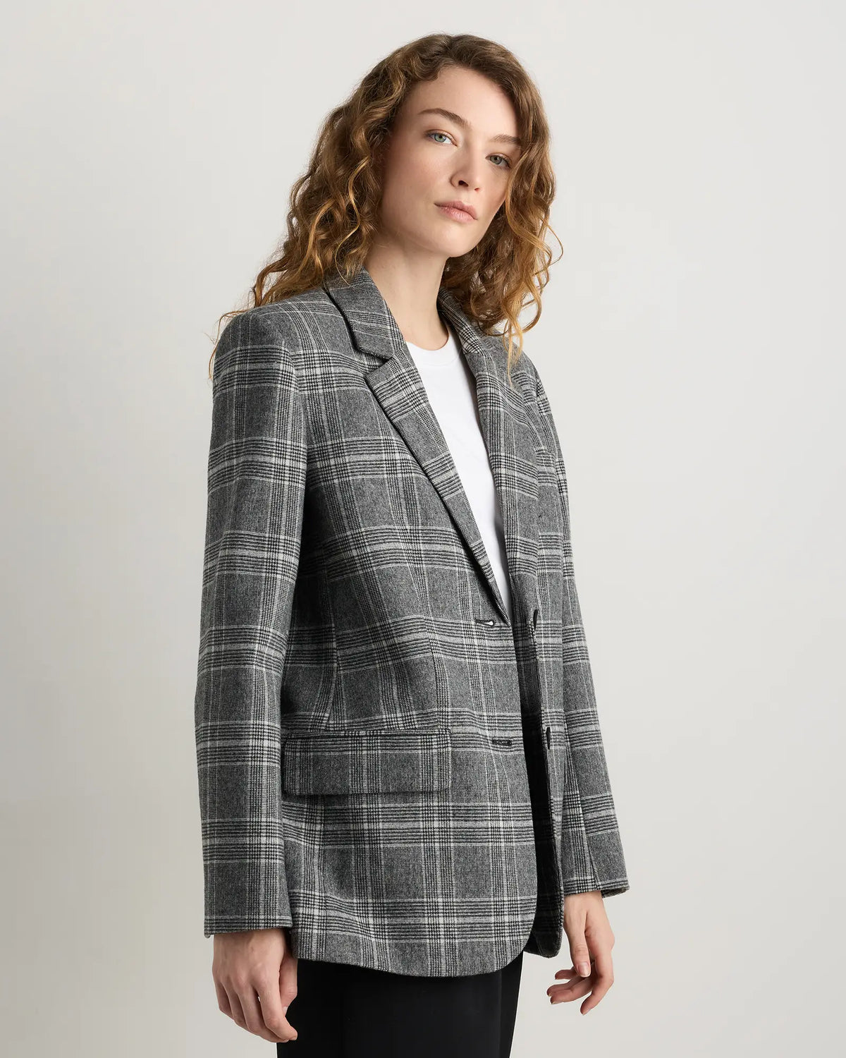 Italian Wool Oversized Blazer - US 1429
